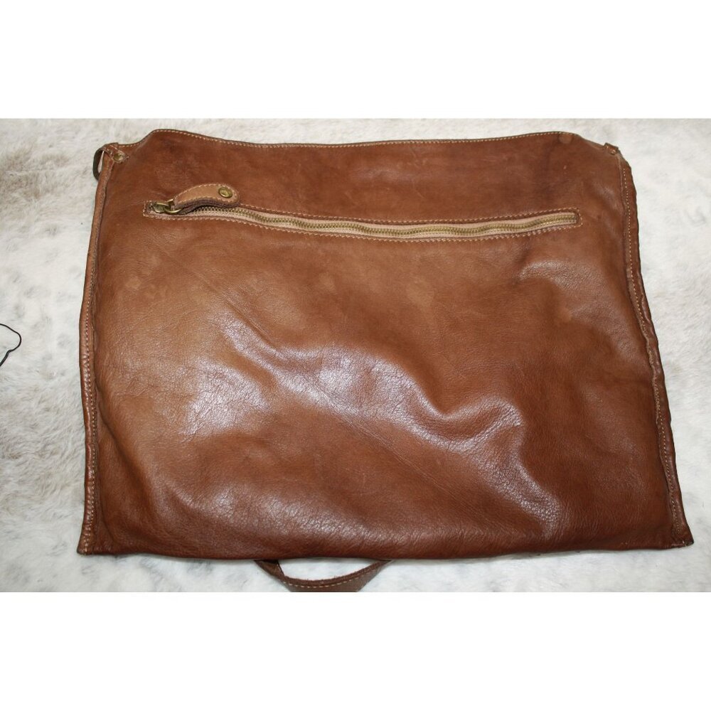 Civico 93 Leather Brown Purse Womens Made in Italy - Picture 2 of 10